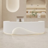 thumbnail of Empfangstheke, Bartheke, Theke, Bar, Tresen, Rezeptionstheke, Empfangstresen, Rezeption Weiß 200x60x100cm