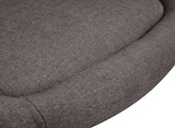 thumbnail of DELUKE® Barhocker OSLO - Dunkelgrau, Stoff, Schwarz | Barhocker mit Lehne Barstuhl Tresenhocker Tresenstuhl Kneipenhocker Kneipenstuhl
