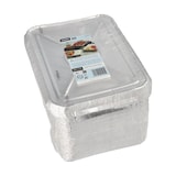 thumbnail of 6 X 50 Menüschalen + Deckel, Alu ungeteilt 930 ml 3 cm x 17,7 cm x 22,5 cm