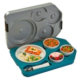 thumbnail of CAMBRO - ITPD3753T - Bandeja isotérmica hospitalaria con vajilla - 37 x 53 x 10,5 cm - Gris y azul