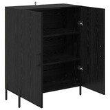 thumbnail of vidaXL Sideboard Schwarz Eichen-Optik 69,5 x 34 x 90 cm Holzwerkstoff