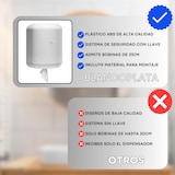 thumbnail of Dispensador Papel Bobina Mecha en contínuo