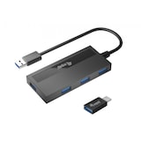 thumbnail of Equip USB Hub 4 Portas USB 3.0 - Adaptador USB-C - Velocidade 5Gbps EQ128956