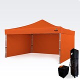thumbnail of Promozelt 4x4m - mit 3 Wänden - Orange