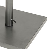 thumbnail of Securit® Stahlfuß und -pfosten für LED Informations-Display "Coated Steel", 95 cm hoch, inkl. Kabel, zweiteilig, (exkl. Display) 95x40x40cm | 13,4kg