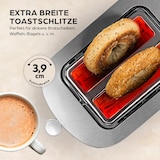thumbnail of GOURMETmaxx Toaster, 2 Scheiben - 6 Bräunungsgrade, Touchscreen, Brötchenaufsatz