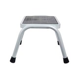 thumbnail of MUEBLEAR - Taburete Metalico de 1 Escalón de estructura Fija en Blanco y Negro 44x38x24cm