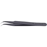 thumbnail of ESD SMD Pinzette ULTRA FINE 120mm Form 7a Edelstahl Winkel 40° sehr spitz ableitfähig