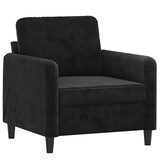 thumbnail of Ensemble de canapés 3 pcs noir velours Modèle Nova Signature
