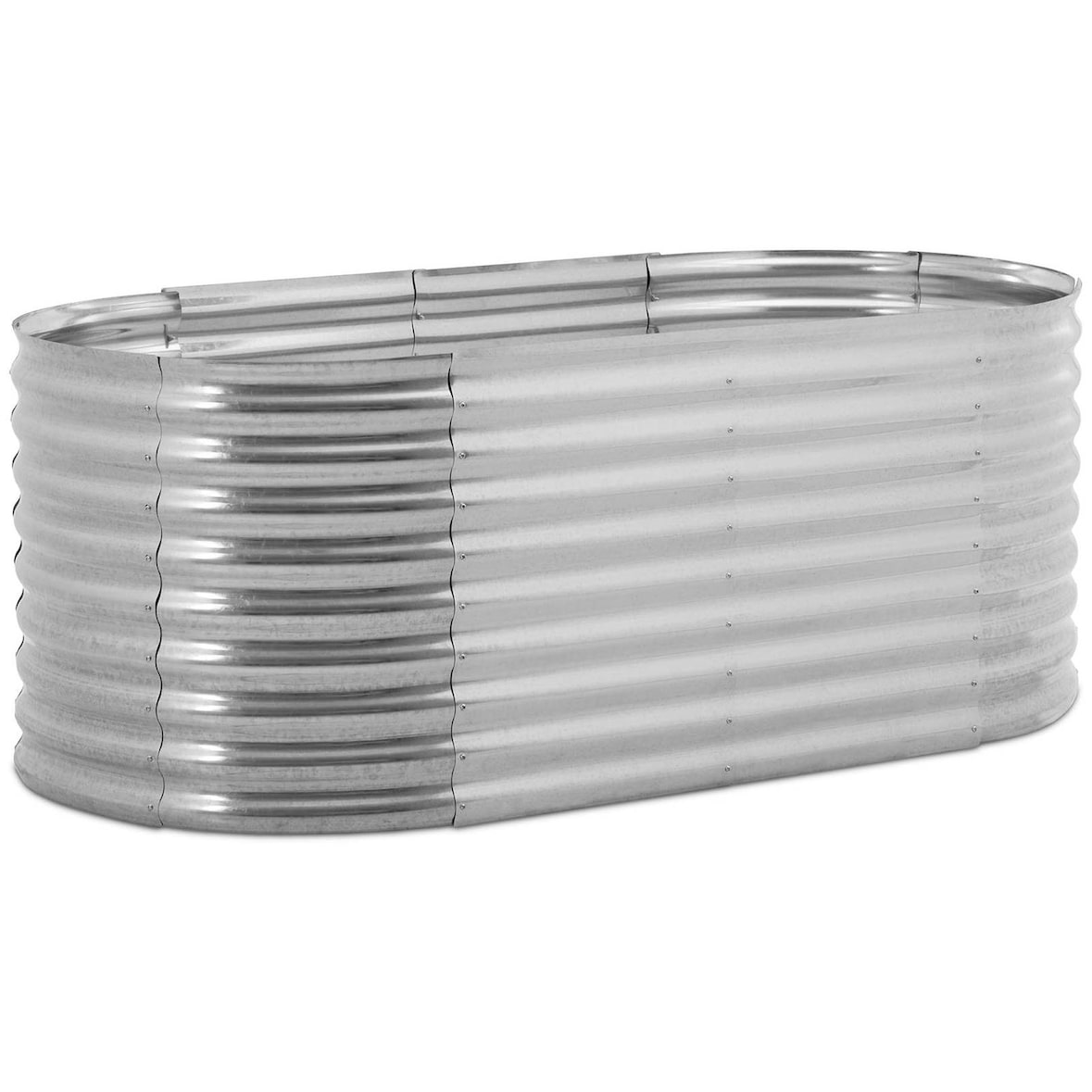 Uniprodo - Metalen Hochbeet - 202 x 100 x 78 cm - staal