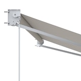 thumbnail of Outsunny toldo manual retráctil con manivela 200x250 cm toldo de pared con protección solar UV50+ y brazo de aluminio para jardín terraza exterior