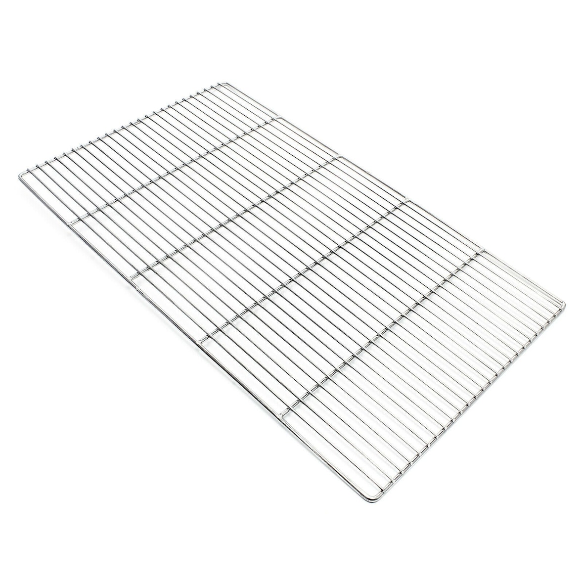 Helloshop26 - Griglia quadrata in acciaio inox 67 x 40 cm accessorio barbecue 16_0001857