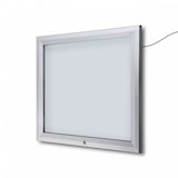 thumbnail of Danieli Store | Tablón de anuncios con cerradura | Tablón de aluminio para exteriores tamaño 6xA4 LED | Tablón con puerta abatible con Llave