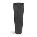 thumbnail of Prosperplast - Blumentopf aus Rotationsgeformtes Polyethylen 20L Ø40x110cm in farbe Granitschwarz - Tubra Round SLIM HIGH ETHICK