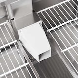 thumbnail of 3-türige Saladette mit Glasaufsatz für 16 x GN 1/4, 308 Liter Brutto