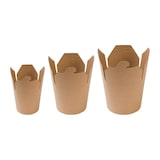 thumbnail of greenbox - Nudelboxen / Asiaboxen aus Karton 400 ml, braun, PLA-beschichtet, 50 St.