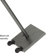 thumbnail of Securit® Stahlfuß und -pfosten für LED Informations-Display "Coated Steel", 95 cm hoch, inkl. Kabel, zweiteilig, (exkl. Display) 95x40x40cm | 13,4kg