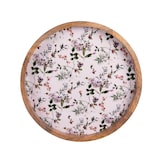 thumbnail of Set de 2 plateaux ronds Champêtre en manguier 35 et 40 cm -  Vert Rond Bois De Manguier Table Passion 40.00x40.00 cm