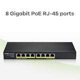 thumbnail of Zyxel GS1915-8EP Smart Managed PoE+ Layer2 NebulaFlex Switch