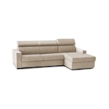 thumbnail of Dmora Divano Letto Alberta, Divano ad angolo, 100% Made in Italy, Sofà con apertura girevole, con Penisola contenitore Destra, Cm 280x95h85, Beige