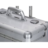 thumbnail of Alumaxx Pilotenkoffer Aktenkoffer groß Trolley Busines vier 360° Rollen silber 45169