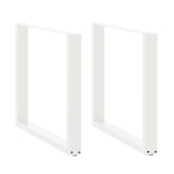 thumbnail of Helloshop26 - Juego de 2 patas para mesa de comedor en forma de U con niveladores ajustables 90 x 72-73 cm estilo moderno acero 02_0057433