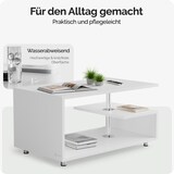 thumbnail of CASARIA® Couchtisch Orlando 95x55x50cm Weiß Holz Wohnzimmertisch