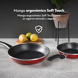 thumbnail of BERGNER - Set mit 2 Bratpfannen Ø20-Ø26 cm Classique aus geschmiedetem Aluminium mit Antihaftbeschichtung und grünen Küchenutensilien