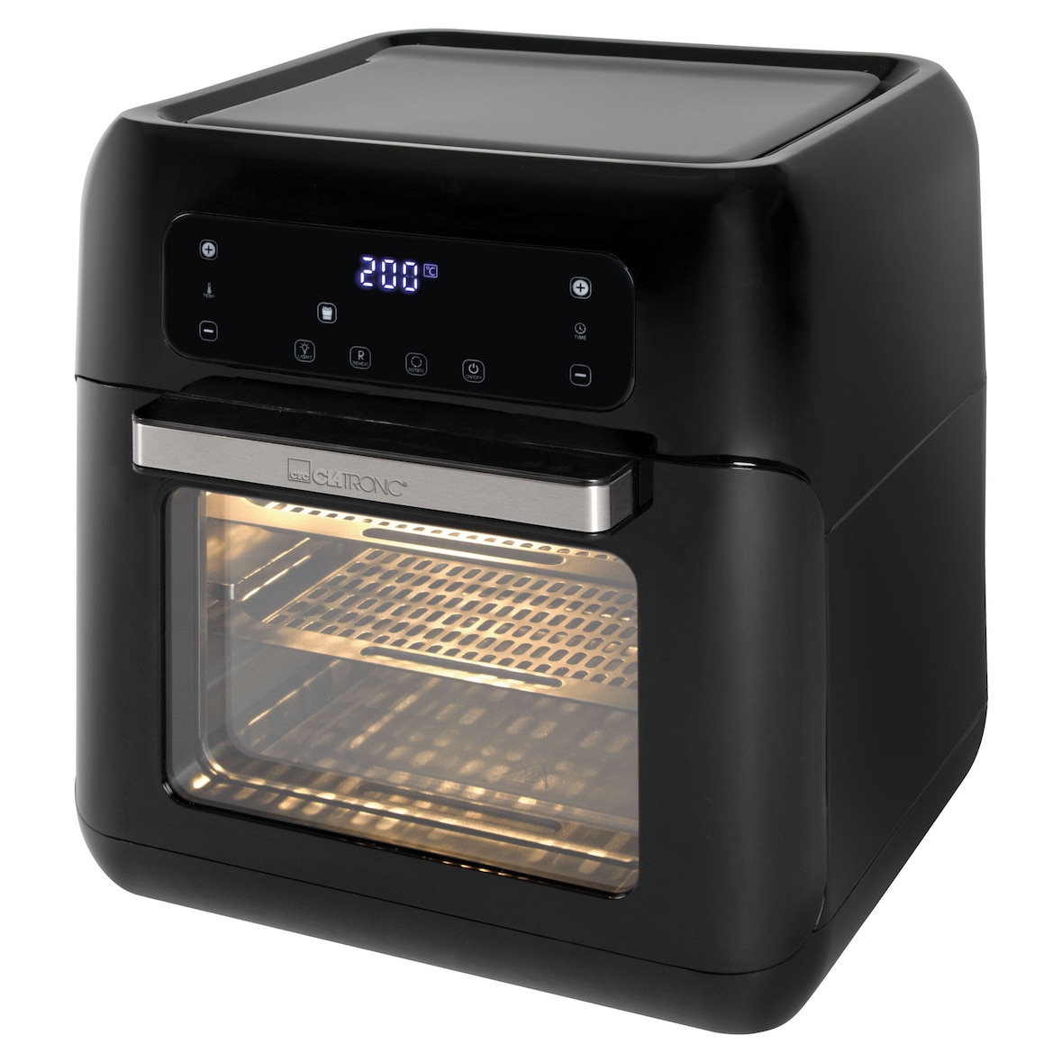 Four à air chaud 11L 1500W  FR 3747H Noir usage non-intensif Clatronic