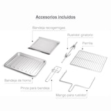 thumbnail of LACOR horno de convección de sobremesa 1650 W 28 L con antiadherente y posibilidad de instalación 69327