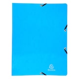 thumbnail of Exacompta - Réf. 54829E - Carton de 20 classeurs semi-rigides avec élastiques - 2 anneaux 15mm - Dos 20mm -  32 x 25 cm - A4 - Assortis