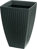 Vaso da fiori rotondo in vetro trasparente 28 cm Kyrakali