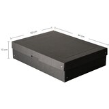 thumbnail of Falken 22001688 PURE Box Black DIN A3, Füllhöhe 100 mm schwarz - Schwarz