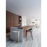 thumbnail of PROREGAL Funktionale Treteimer aus Kunststoff mit Soft-Close-Deckel | 45 Liter, HxBxT 65,2x41x29,7cm | Ohne Inneneimer |Weiß