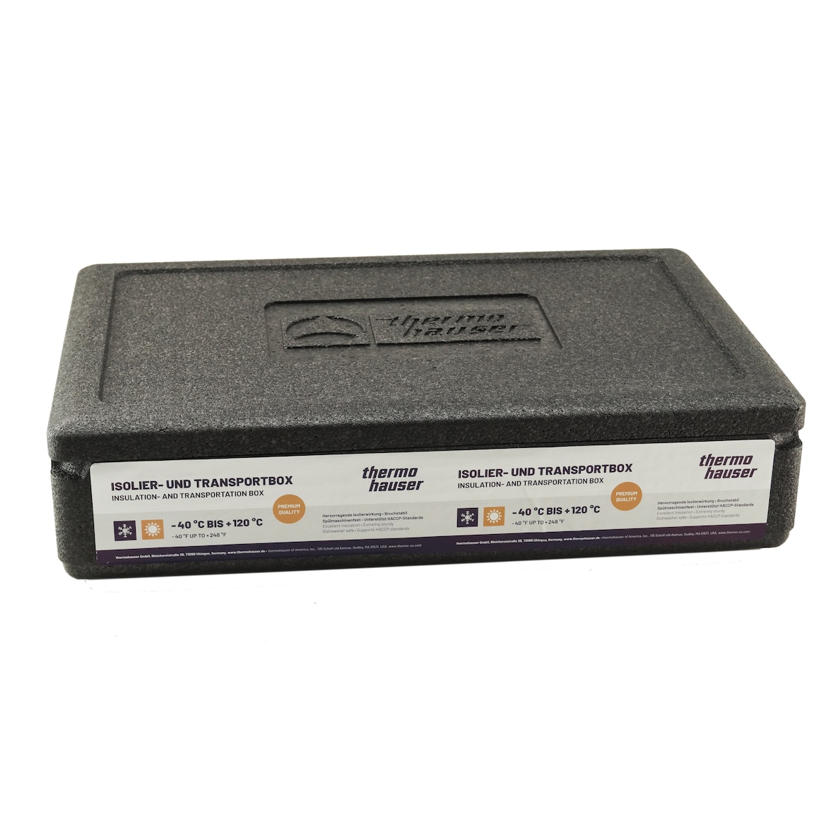 EPP Thermohauser Kühlbox Warmhaltebox Transportbox für 1/1 GN bis 65mm