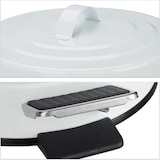 thumbnail of Helloshop26 - Pattumiera vintage a pedale in metallo per cucina o bagno 12 litri bianco 13_0002319_3