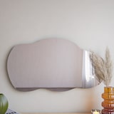 thumbnail of WellHome Espelho decorativo de banheiro assimétrico