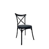 thumbnail of Cadeira Palma Cushion Preta –  Pack com 4 unidades