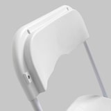 thumbnail of Silla plegable Rekkem HDPE 45 x 45 x 89cm x12 Blanca