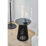 thumbnail of SIT Möbel Mesa lateral para móveis Ø 40 cm|lacado transparente|rodada|Hevea e folheado de madeira preto|L40xP40xA50cm|07107-90|Serie BEISTELLTISCH