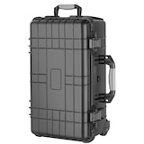 thumbnail of tectake Maletín de transporte con ruedas y asa telescópica - negro - 403593