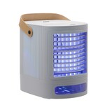 thumbnail of Mini climatizador Beltax BCL-4007; Potência: 5W; Capacidade: 700ml; 3 velocidades; Iluminação com 7 cores; Função humidificador