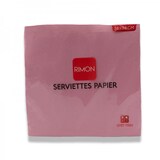thumbnail of Serviette micropointe 2 plis 38x38cm Rose par 1440