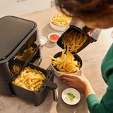 thumbnail of Braun TwinCook 3 Heißluftfritteuse TD 3030I BK – 8L Doppelkammer (4L+4L), 2850W, RealAir Technologie & Sync-Funktion