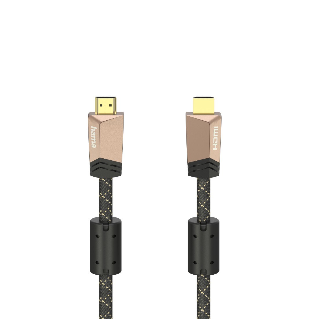 Hama 00205025 HDMI-Kabel 1,5 m HDMI Typ A (Standard) Bronze