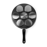 thumbnail of Excelsa sartén Disco Cook de aluminio con 7 compartimentos 46x29x8 cm negra