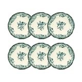 thumbnail of Novastyl - Lot 6 assiettes creuses faustine 22cm en grès vert