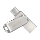 thumbnail of SanDisk Ultra Dual Drive Luxe USB-Stick 32 GB USB Type-A / USB Type-C 3.2 Gen 1 (3.1 Gen 1) Edelstahl