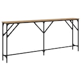 thumbnail of vidaXL Console Tafel Artisan Eiken 180x23x75 cm Engineered Wood