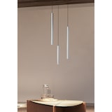 thumbnail of Atmos Slim XL LED Hanglamp 6W, Inbouw of Opbouw, Kleurtemperatuur 2700K-4000K, Tuya Smart Controle, Zilveren Afwerking, Moderne Slimme Verlichting